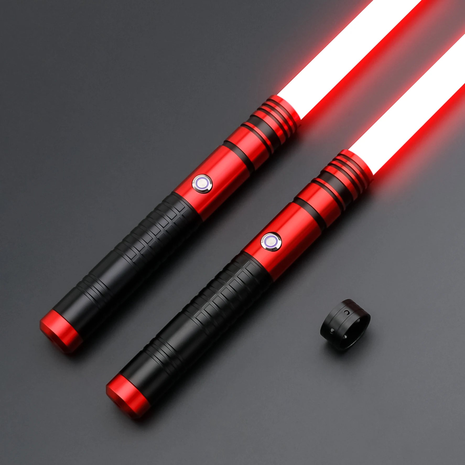 TXQSABER Double-edged A01 Heavy Dueling 12colors Combat Jedi Saber Sword Blaster Luminous Toy Laser Cosplay Gesture Control