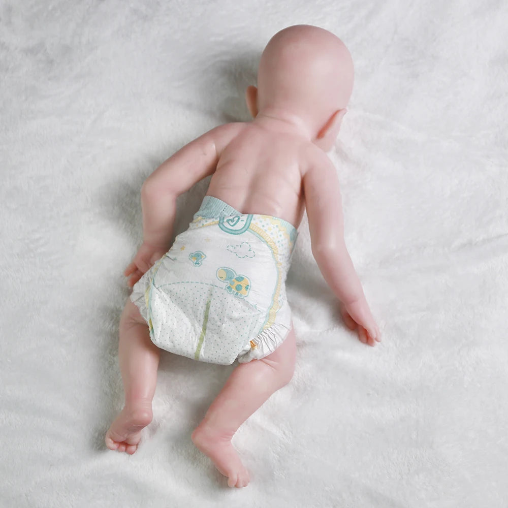 COSDOLL 3.1kg Silicone Reborn Baby Doll Full Body Soft Silicone Baby Toy Doll Lifelike Smile Close Eyes Christmas Baby Toys Gift