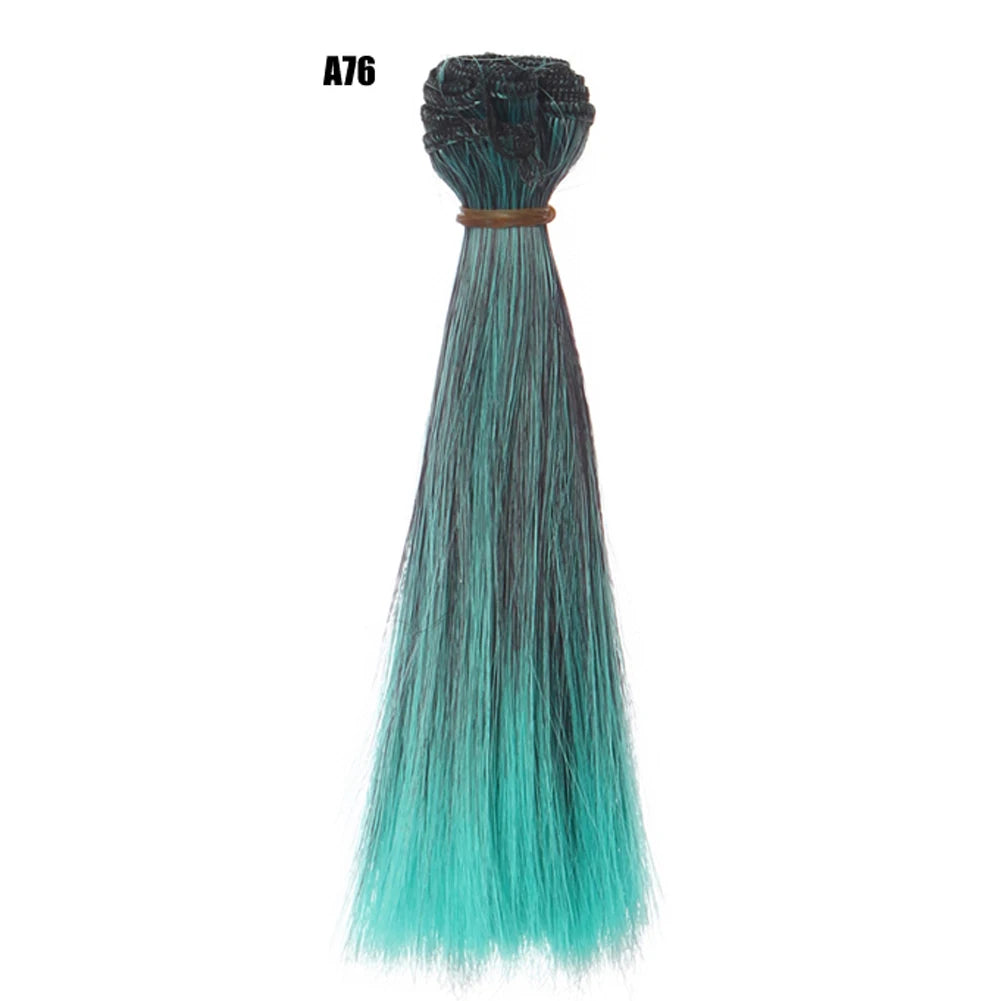15CM Teil Doll Hair Cover, DIY Hairline For Kurhn Night Lolita Wig Synthetic Fiber Doll Wig, BJD High Temperature Silk Weft