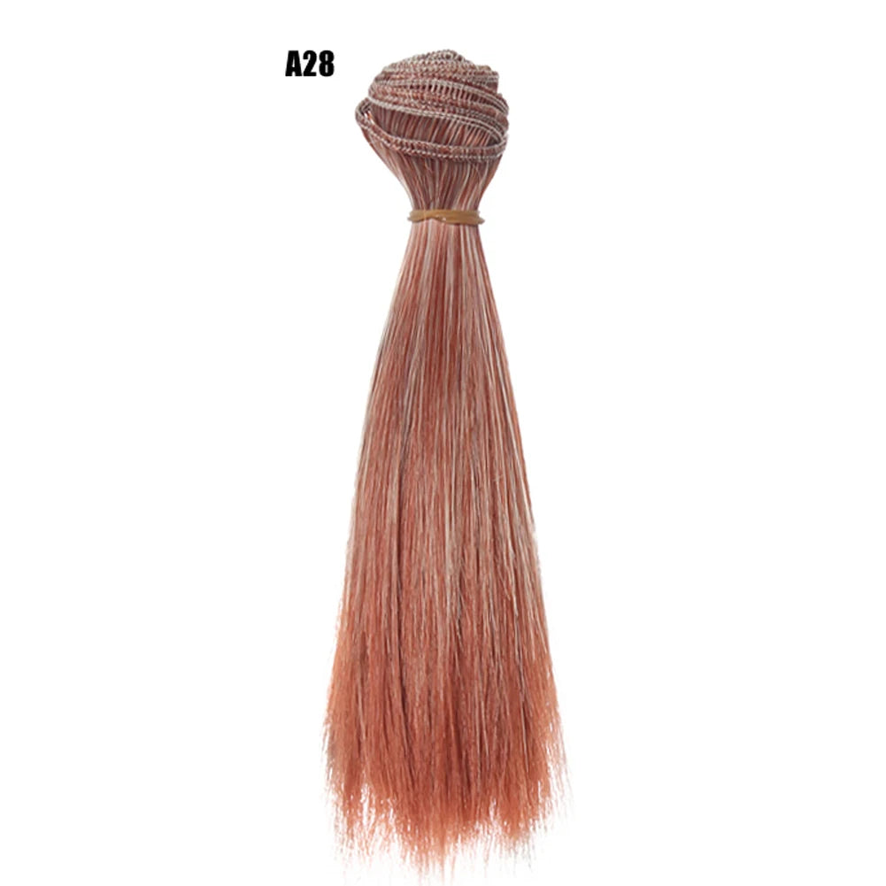 15CM Teil Doll Hair Cover, DIY Hairline For Kurhn Night Lolita Wig Synthetic Fiber Doll Wig, BJD High Temperature Silk Weft