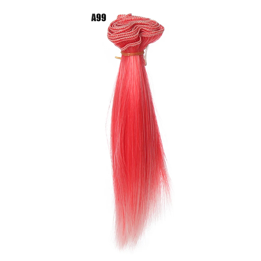15CM Teil Doll Hair Cover, DIY Hairline For Kurhn Night Lolita Wig Synthetic Fiber Doll Wig, BJD High Temperature Silk Weft