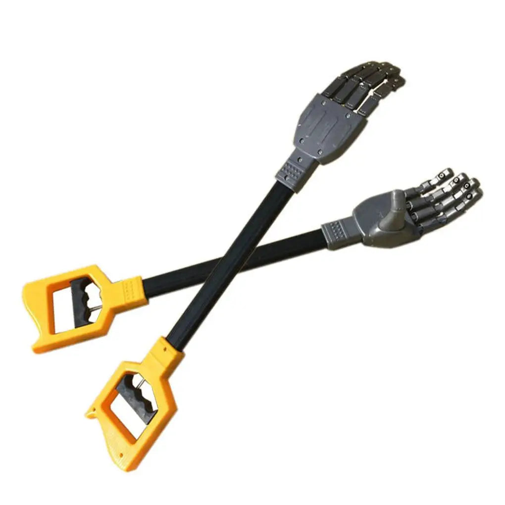 New 55CM 1PC Plastic Robot Claw Hand Grabber Grabbing Stick Kid Boy Toy Hand Wrist Strengthen DIY Robot Grab