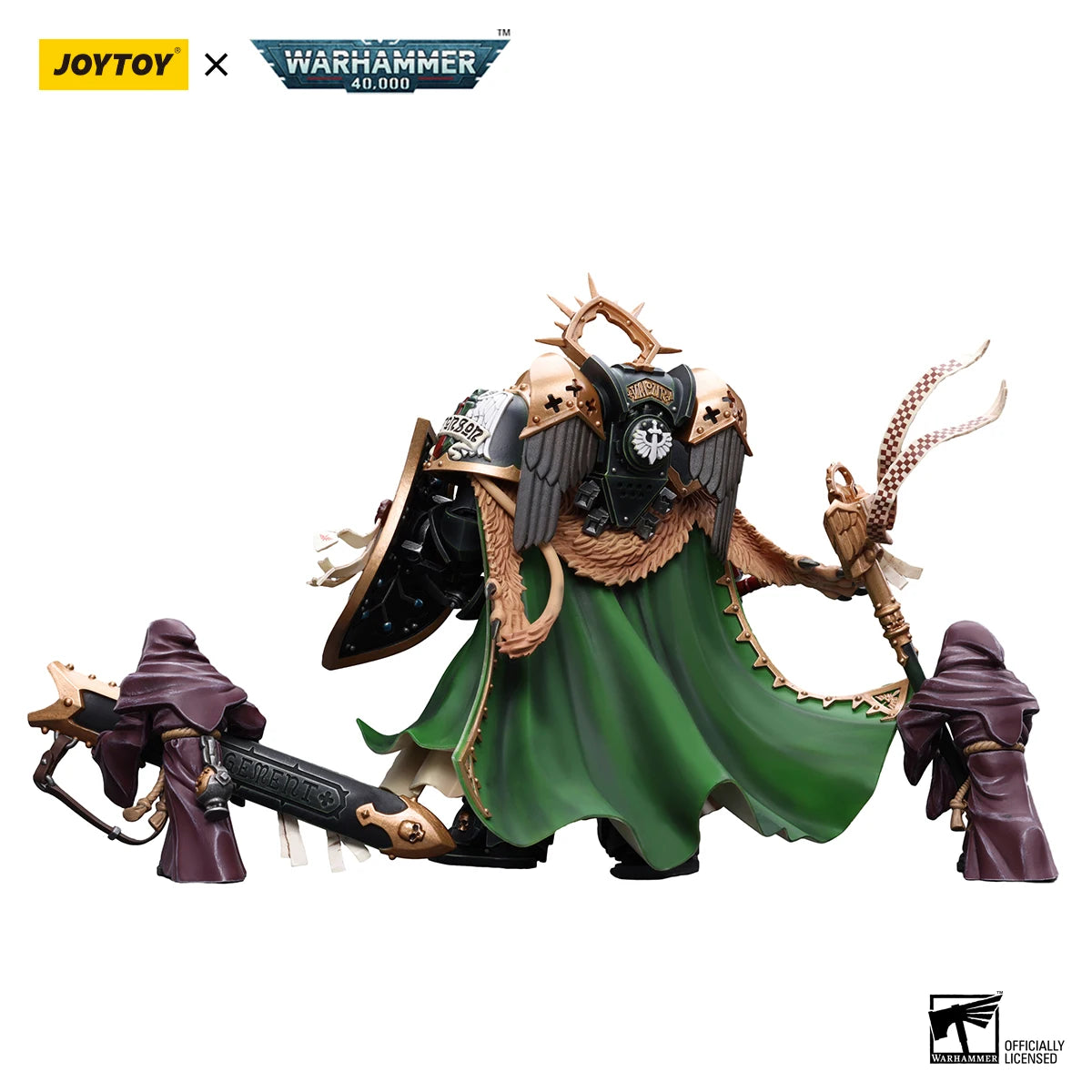 JOYTOY Warhammer 40k 1/18 Action Figure Dark Angels Primarch Lion Jonson Anime Toys Christmas Gift