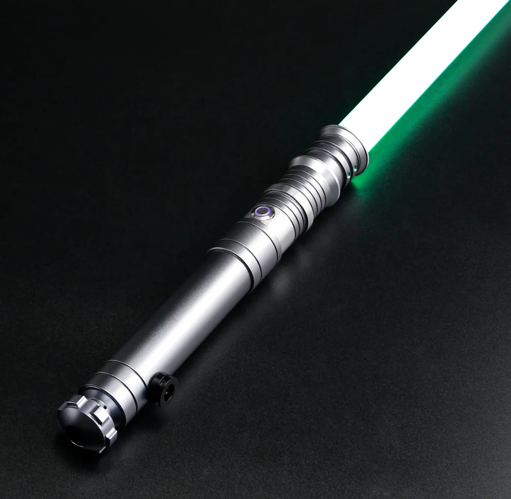 TXQSABER Smooth Swing Lightsaber Metal Hilt Heavy Dueling 12 Colors Changing Blaster Cosplay Bluetooth Laser Sword Kids Toys