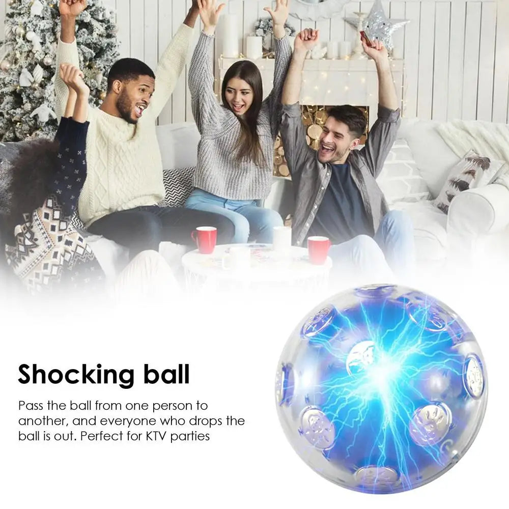 Shocking Ball Game Shock Ball Hot Potato Game Adventure Funny Novelty Ball Gift Fun Joking Trick Props For Kids Holiday Party