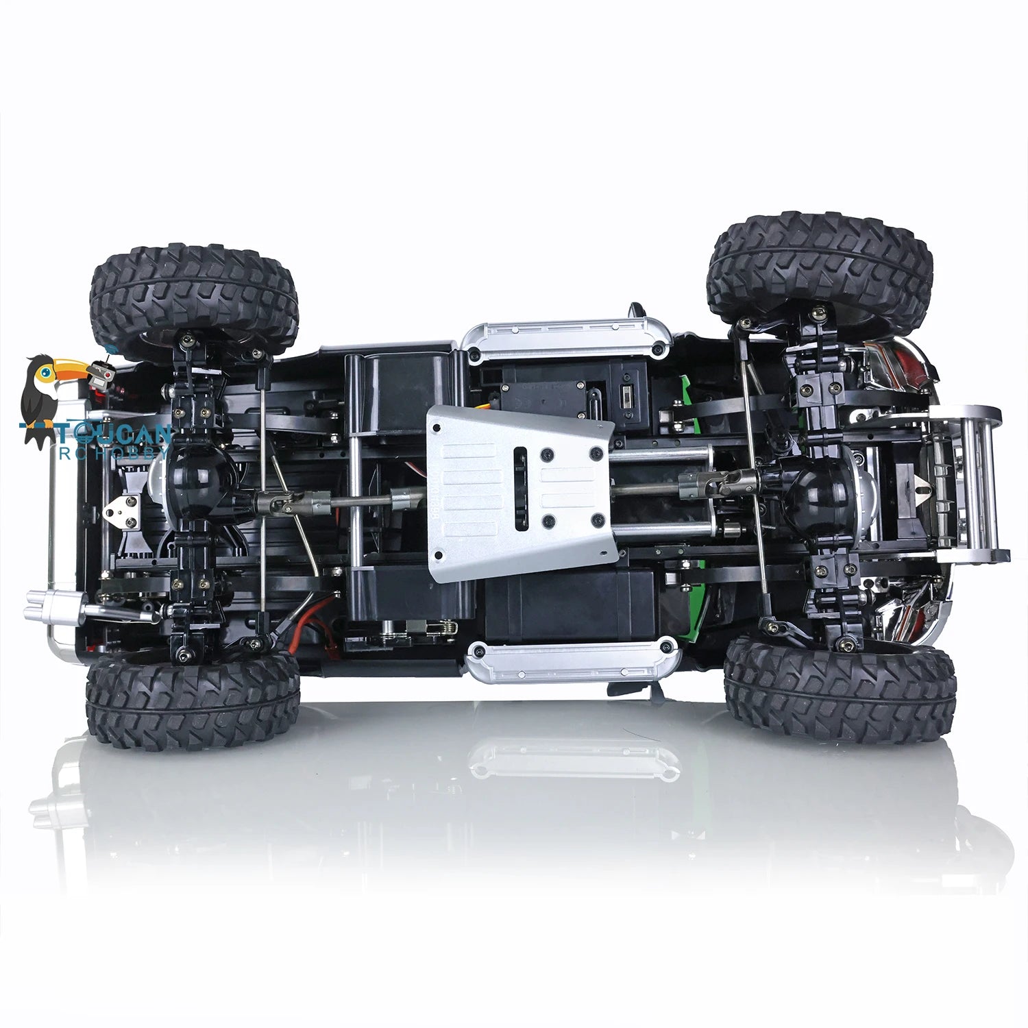 US Stock 1/10 HG P410 RC Pickup Truck 4*4 Rally Racing Crawler Car Model 2.4G Radio Motor ESC Outdoor Toy Model Gifts TH16939
