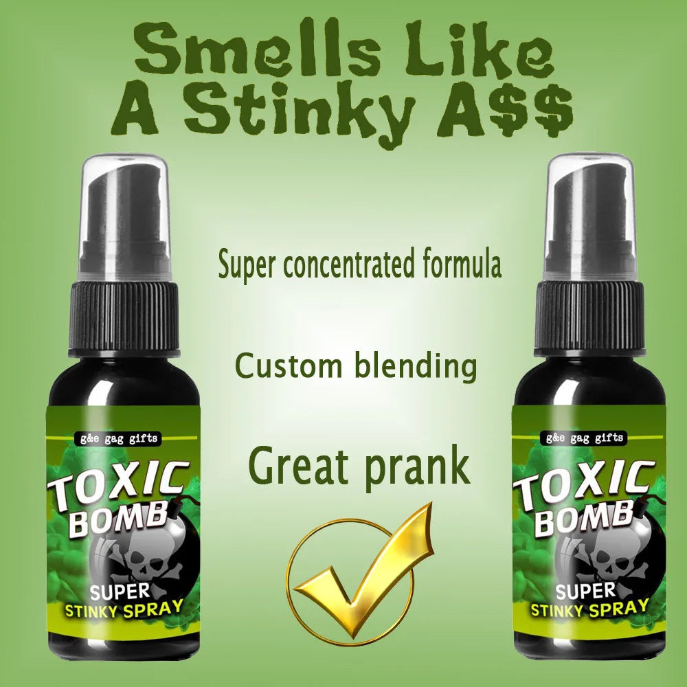 Electric Cradle for Newborn Novelties Liquid Fart Prank Joke Spray Can Stink Bomb Smelly Stinky 30ML