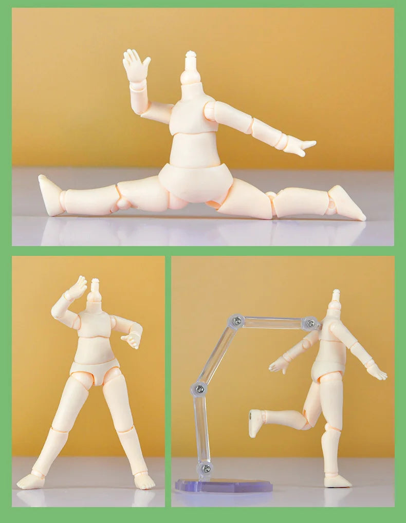 New YMY Body OB11 Bjd Body for GSC Head Obitsu 11 1/12BJD Doll Body Spherical Joint Doll Toy Replacement Hand Accessories
