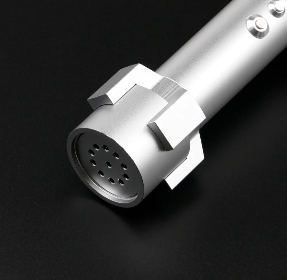 TXQSABER Mini Brick Smooth Swing Lightsaber Heavy Dueling1 Inch High Quality Blade Metal Hilt Cosplay Jedi Laser Sword Kids Toys
