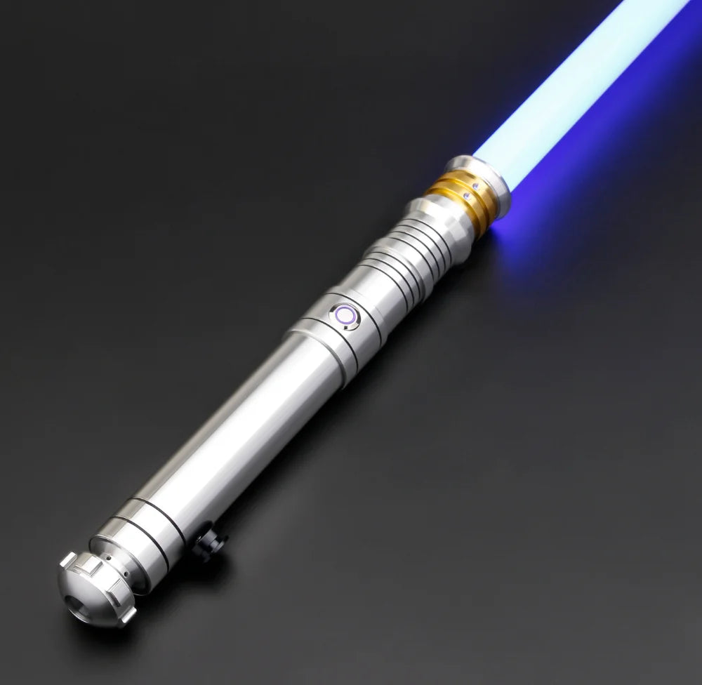 TXQSABER Smooth Swing Lightsaber Metal Hilt Heavy Dueling 12 Colors Changing Blaster Cosplay Bluetooth Laser Sword Kids Toys
