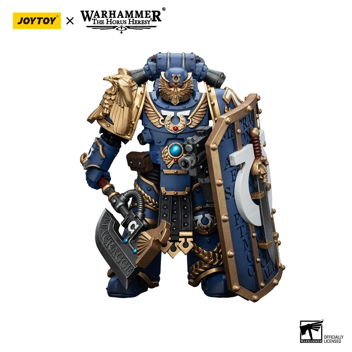 JOYTOY Warhammer 30K 1/18 Action Figures Ultramarines Invictarus Suzerain Squad Suzerain 5PCS Model Anime Military Model