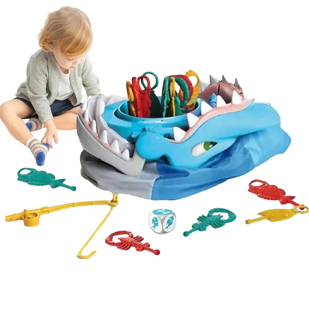 Shark Teeth Toy Hand Shark Interactive Game Party Interactive Game Cute Shark Desktop Toys Finger Toys Cool Stuff Gifts For Kids