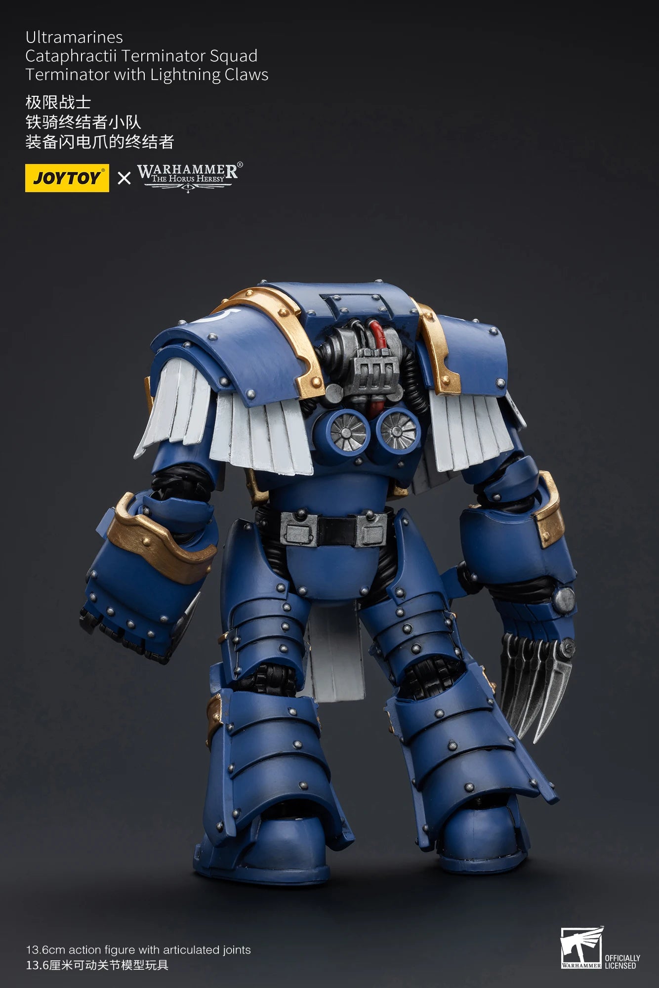 JOYTOY Warhammer 40K 1/18 Action Figure Ultramarines Cataphractii Terminator Squad Anime Figures Toys Model