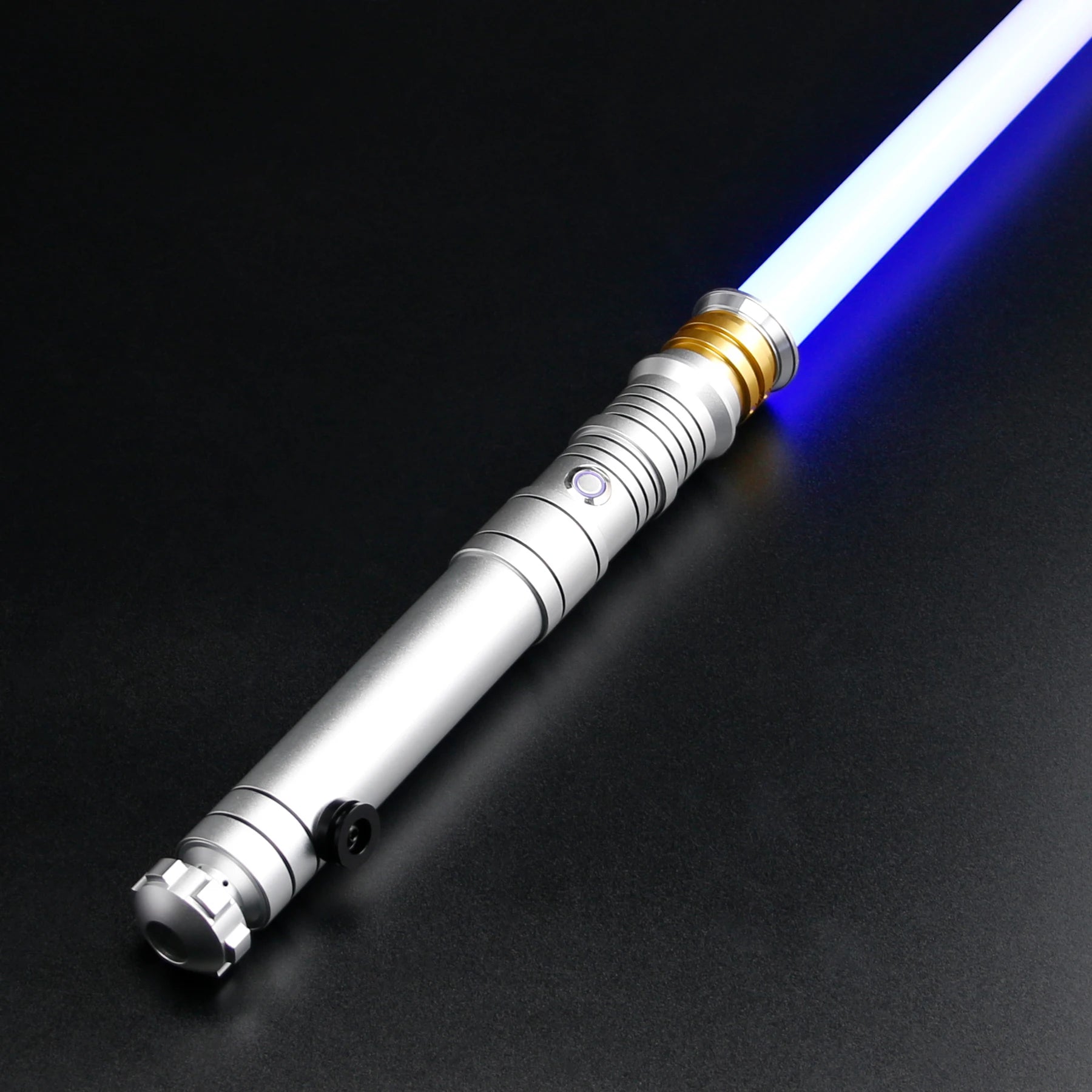 TXQSABER NeoPixel Lightsaber Gesture Control Jedi Metal Hilt 16 Soundfont 22 Light Effect Force Blaster Laser Sword Luminous Toy
