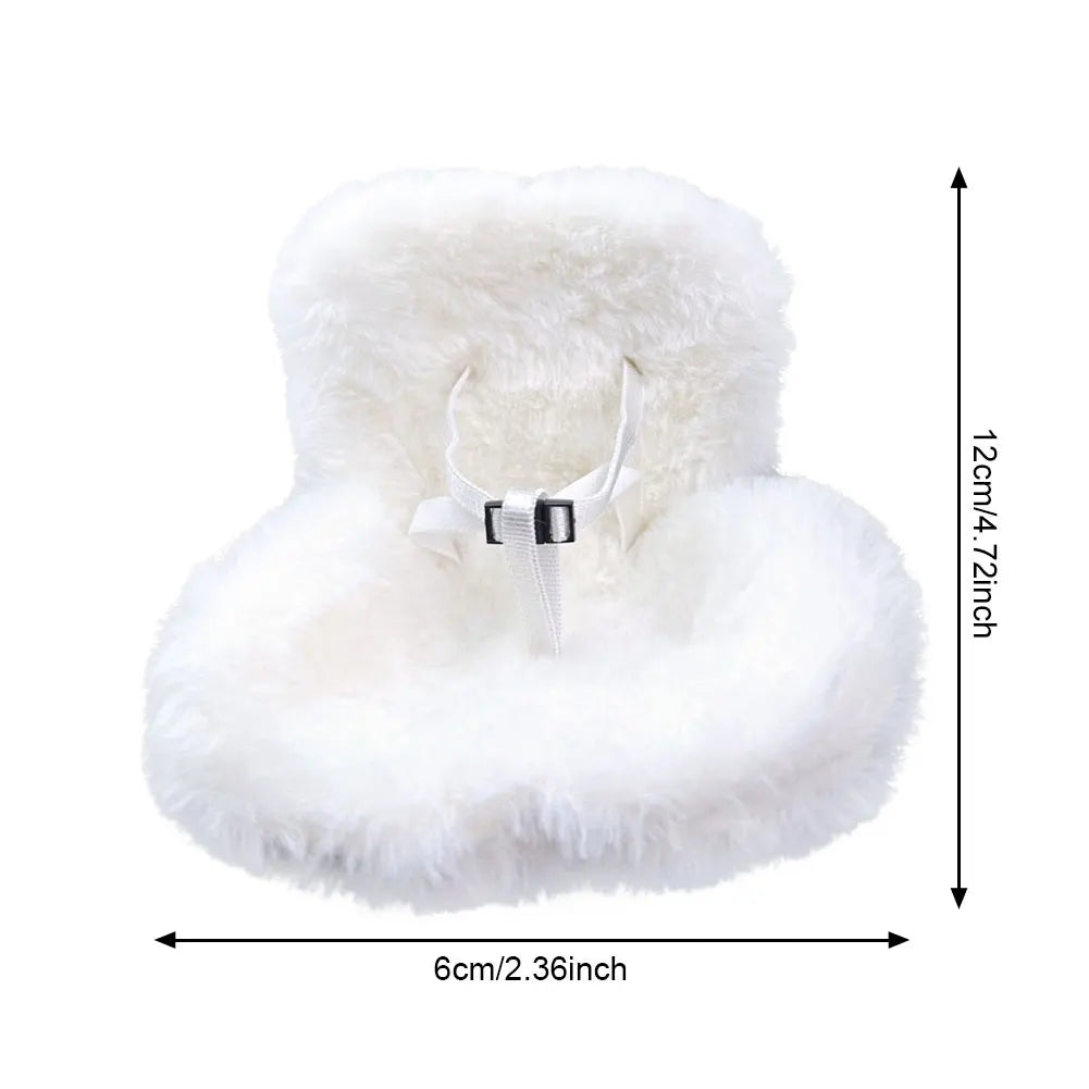 New 15-17cm doll Seat Labubu Doll Safety Seat Cute Doll Air Outlet Aromatherapy decoration high-grade Car Interior Decoration