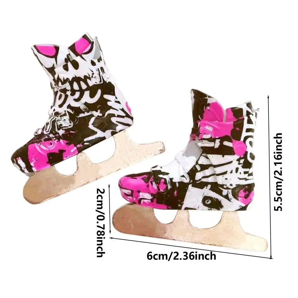 Mini Skateboard Toy Finger Skateboard Shoes Toys Colorful Finger Skates Toys Mini Sneakers For Kids Boys Girls Finger Breakdance