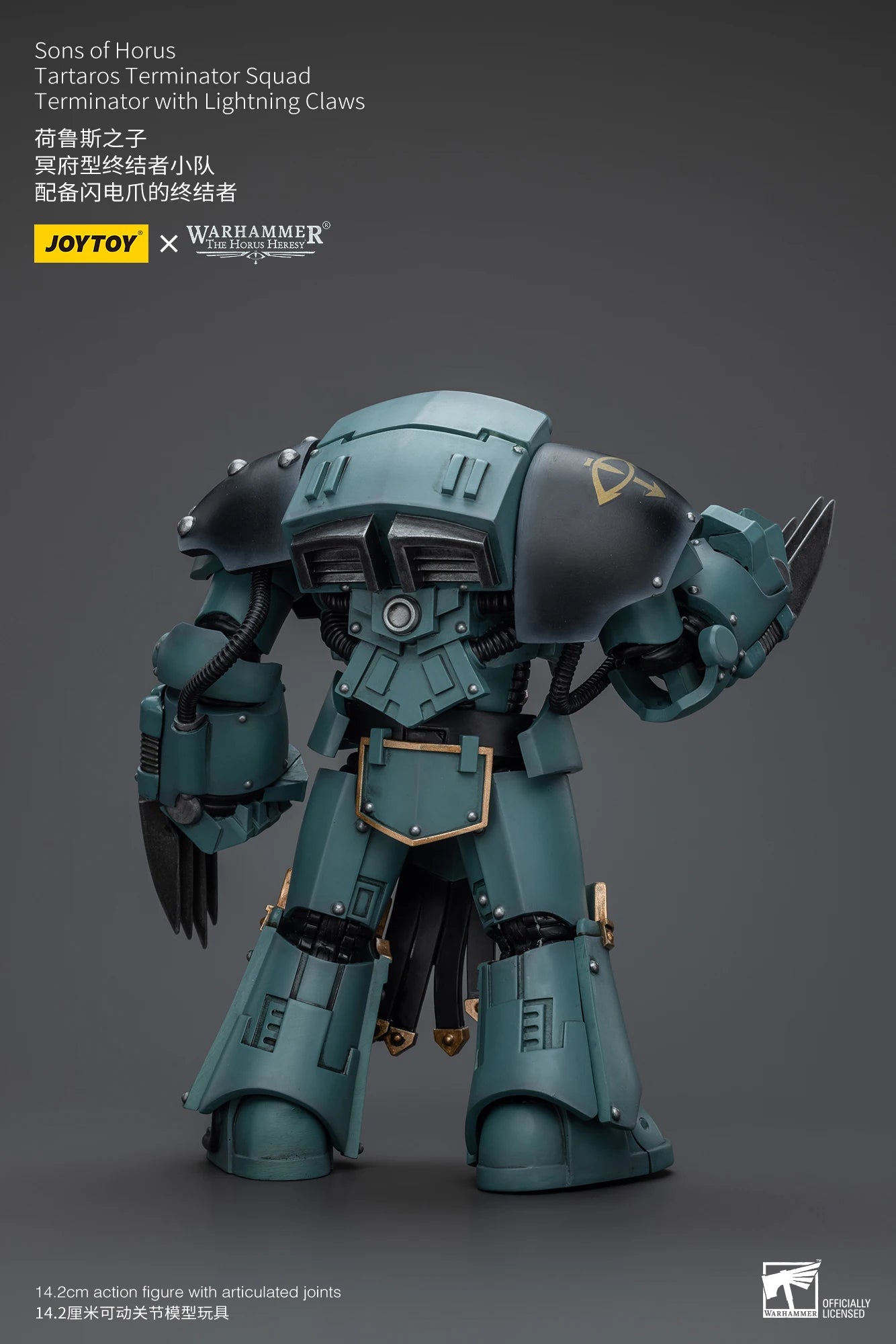 JOYTOY Warhammer 30K 1/18 Action Figures Sons Of Horus Tartaros Terminator Squad Collectibles Model