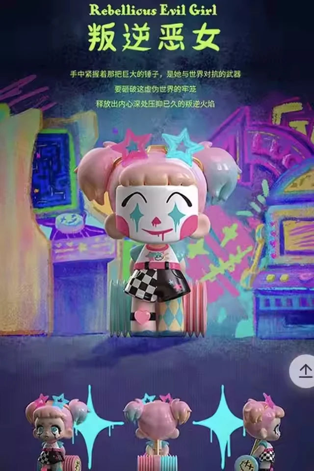 Kasa I'M Not A Villain Series Blind Box Toys Cute Action Figure Surpise Mistery Box Collection Model Doll Desk Easter Gift Toys