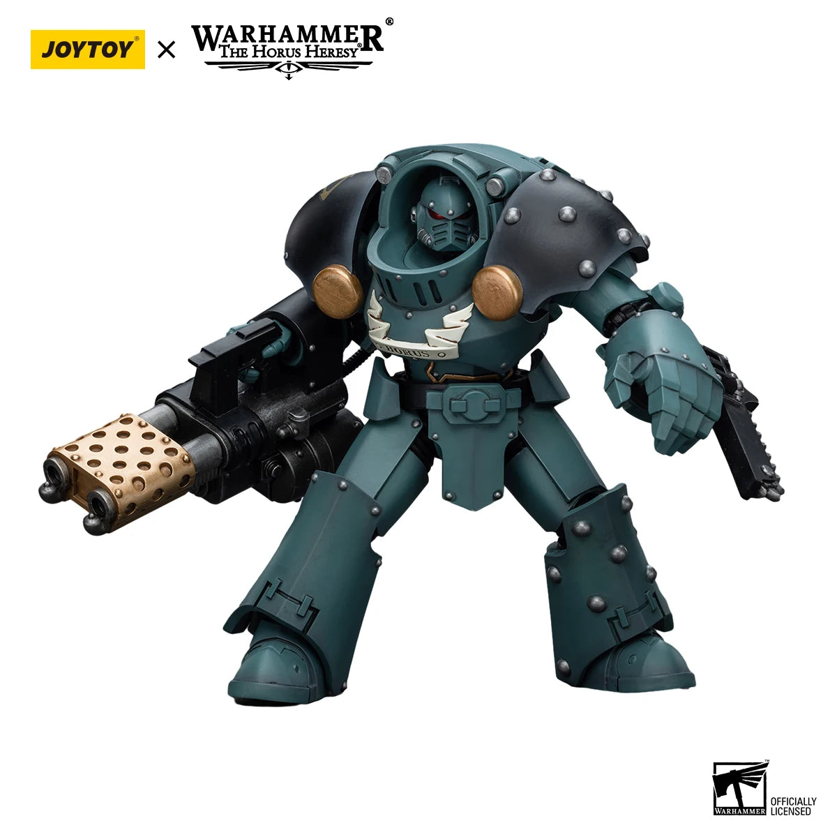 JOYTOY Warhammer 30K 1/18 Action Figures Sons Of Horus Tartaros Terminator Squad Collectibles Model