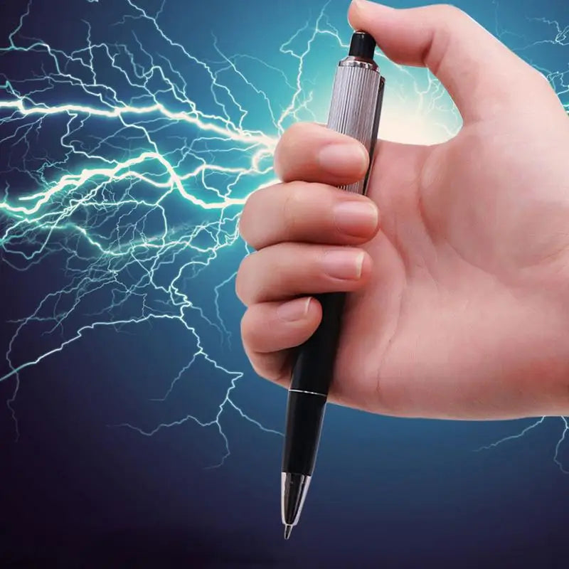 Novelty Utility Electric Shock Pen Creative Electric Shock Pen Toy ballpoint pen electric shock Fun Prank Trick Joke Gadget Toy