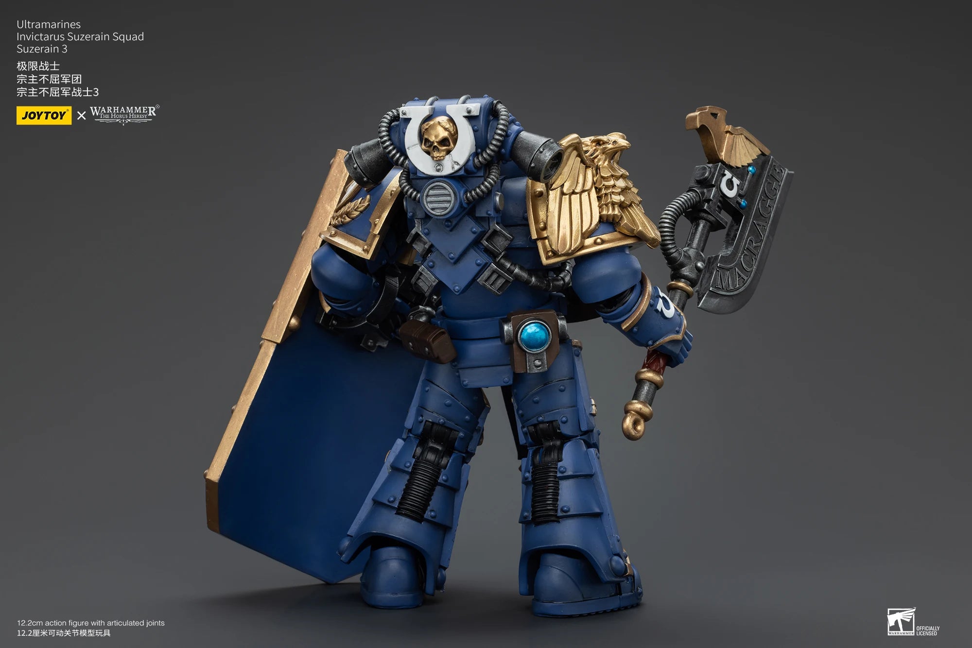JOYTOY Warhammer 30K 1/18 Action Figures Ultramarines Invictarus Suzerain Squad Suzerain 5PCS Model Anime Military Model