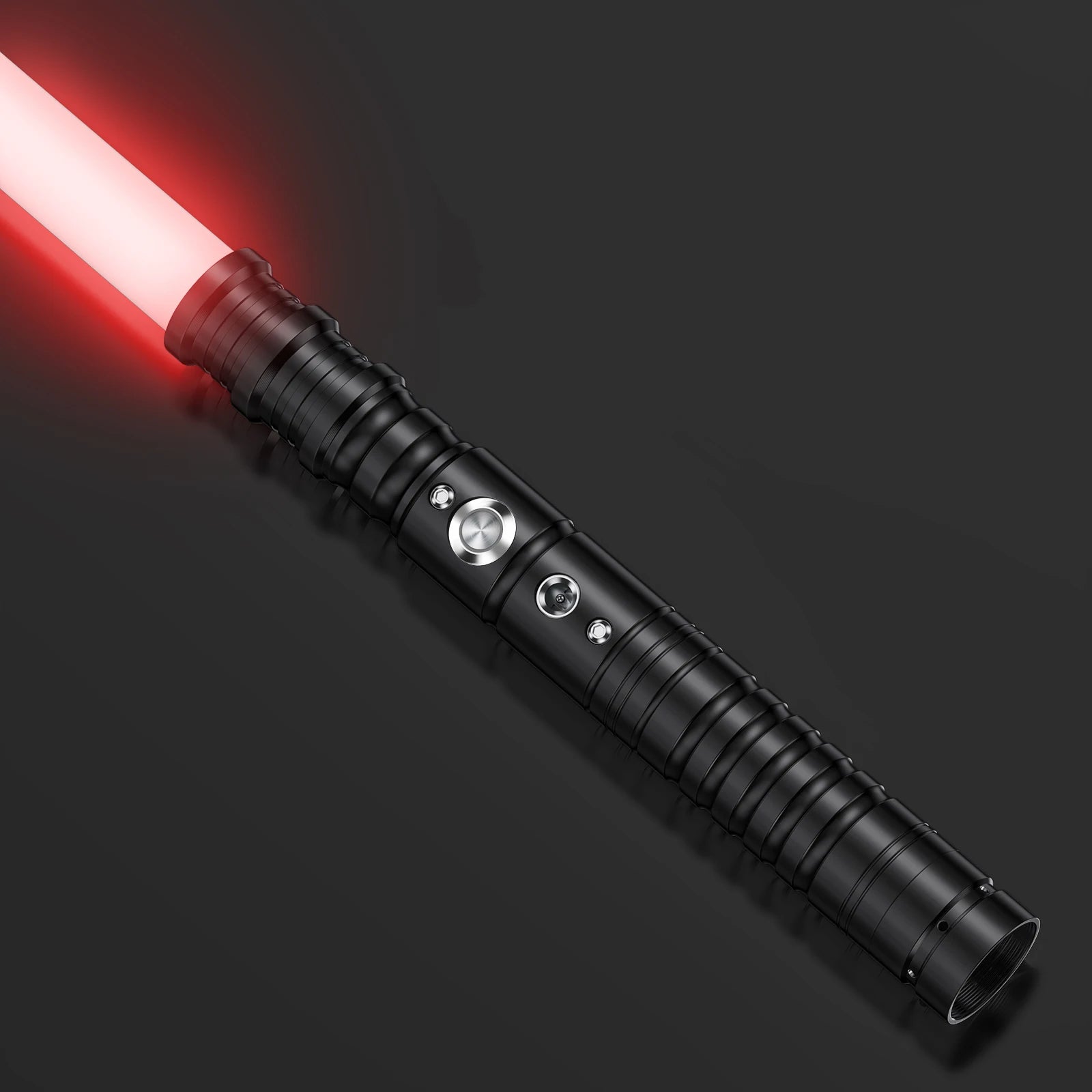 RGB 7 Colors Lightsaber with Sound Adjustable Fighting Sound Effects Birthday Party Christmas Gifts Costumes Prop for Kids, 63cm