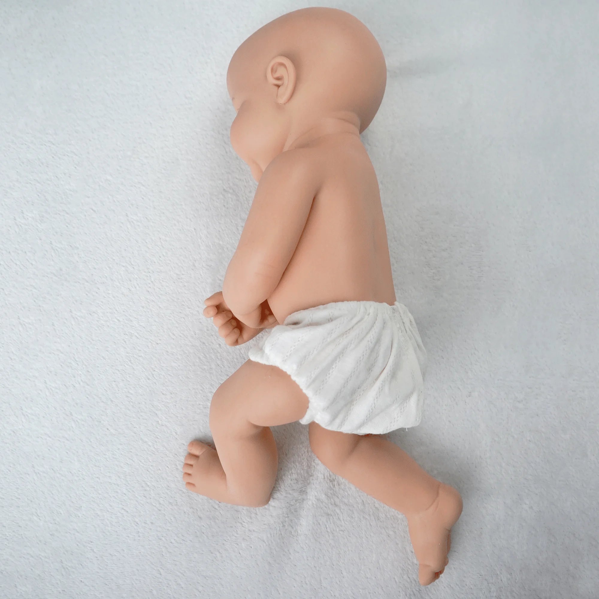 44cm full silicone reborn doll dressable dress up soft smooth girl 2.8kg