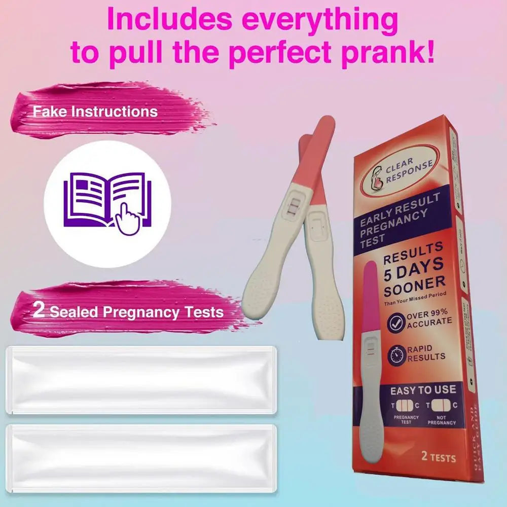 Fake Pregnancy Test False Pregnancy Test Prank Prank Pregnancy Test Stuff For Adults Pregnancy Test Positive For Practical Joke