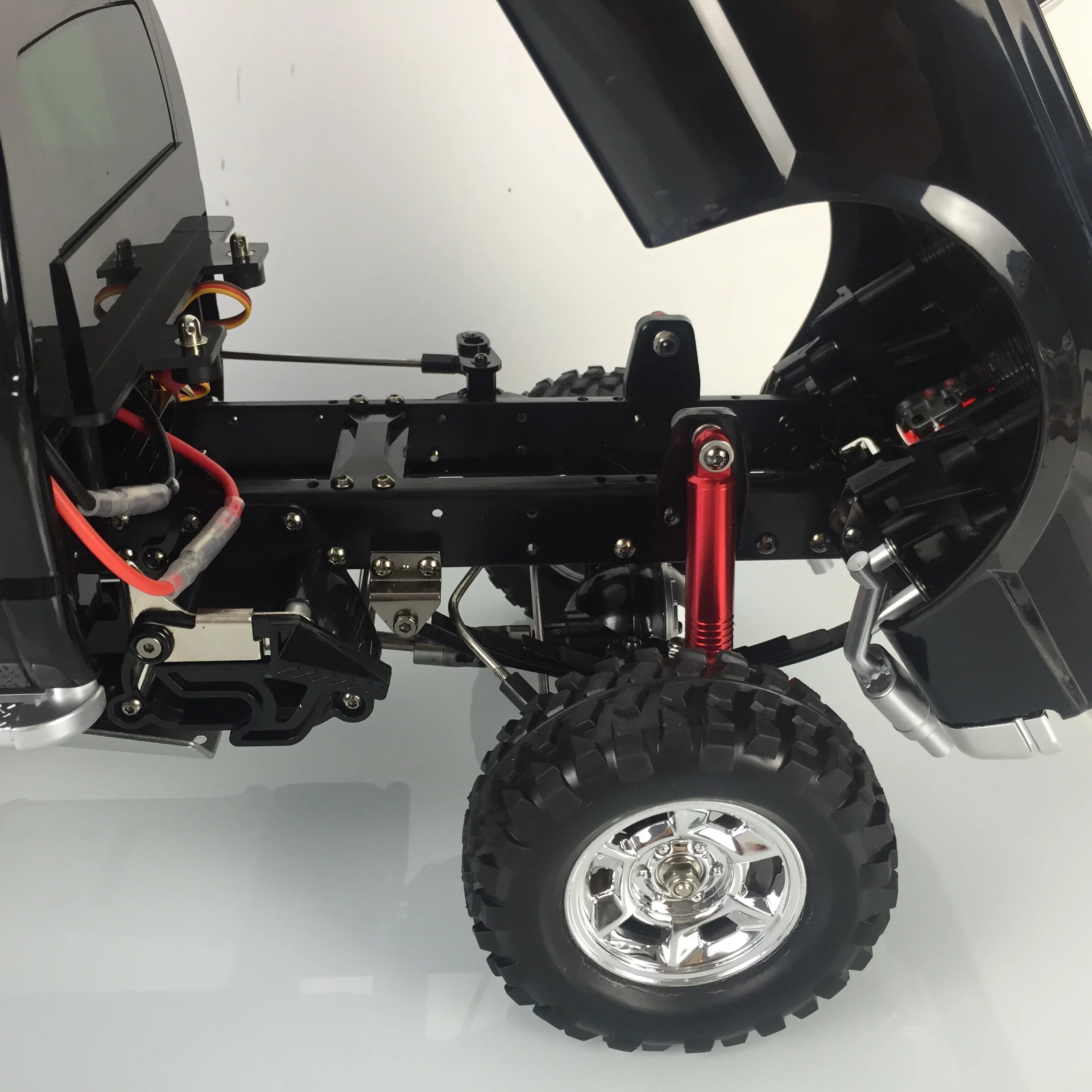 US Stock 1/10 HG P410 RC Pickup Truck 4*4 Rally Racing Crawler Car Model 2.4G Radio Motor ESC Outdoor Toy Model Gifts TH16939