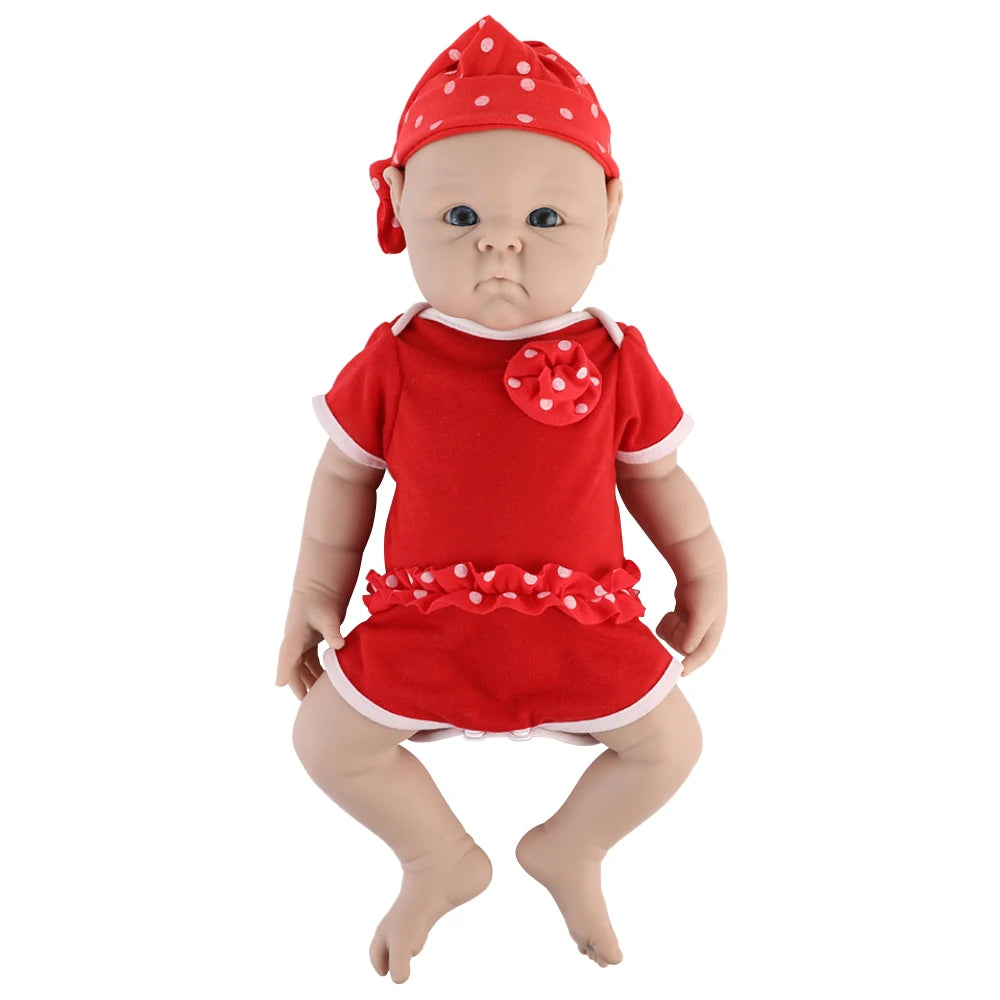 IVITA 100% Silicone Reborn Baby Doll Unpainted Realistic Baby Dolls Wholesale Lifelike Bebe Toys for Children Christmas Gift