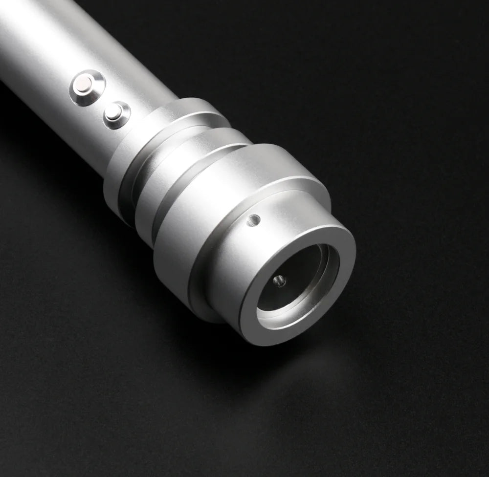 TXQSABER Mini Brick Smooth Swing Lightsaber Heavy Dueling1 Inch High Quality Blade Metal Hilt Cosplay Jedi Laser Sword Kids Toys