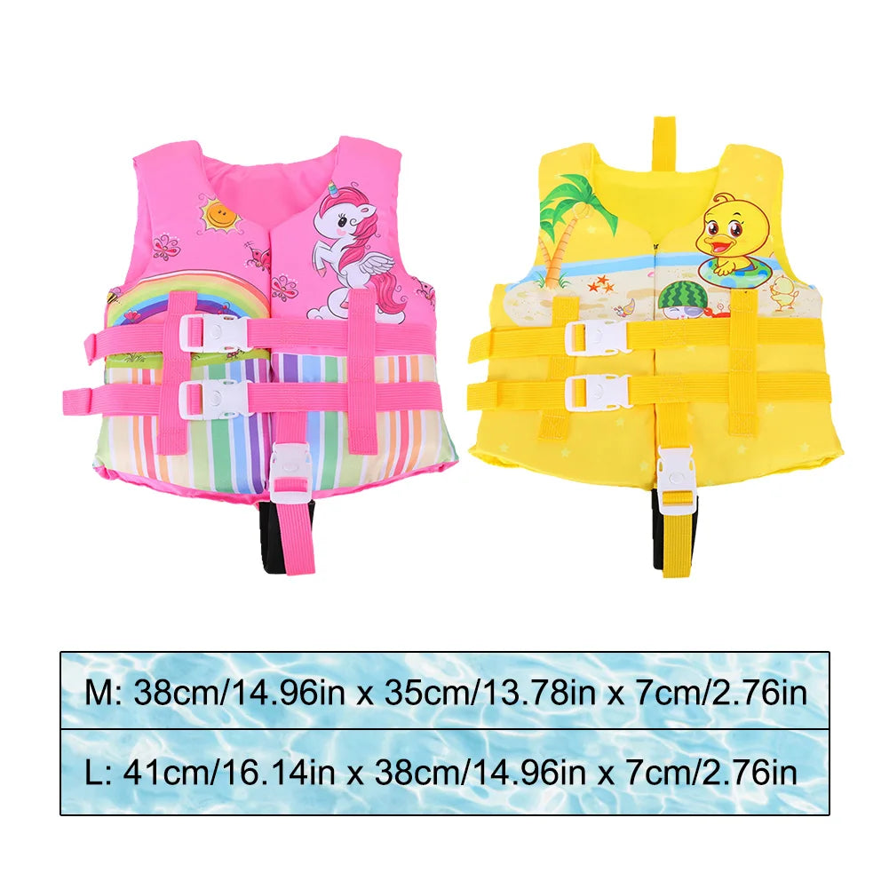 Kids Life Vest Children's Swimming Arm Float Whistle Child Lifejacket Swimsuit Foam Safety Swimming Pool Accessories for Kayak