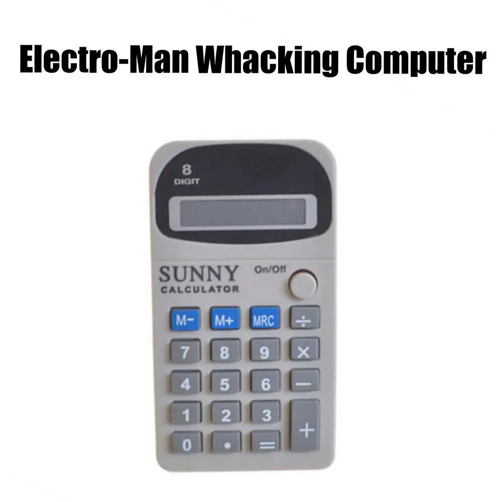 Electric Prank Toys Fake Calculator Model Electric Tricky Toy Tricky Funny Gadget For Holiday Halloween Birthday Parties