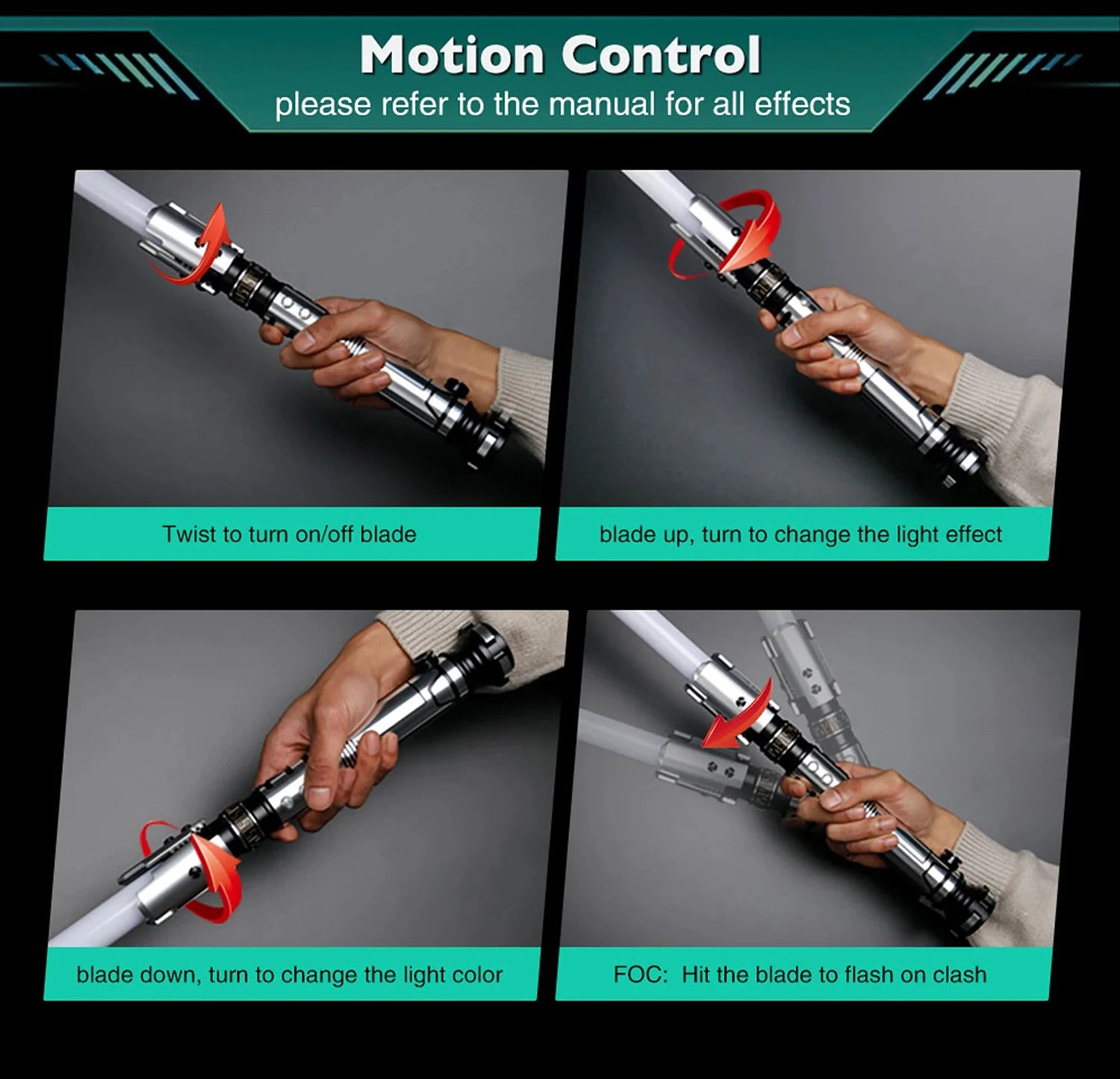 TXQSABER Luke EP6 Luke V1 RGB Pixel heavy dueling laser sword Smooth Swing Metal Handle lightsaber Cosplay 27set foc dueling