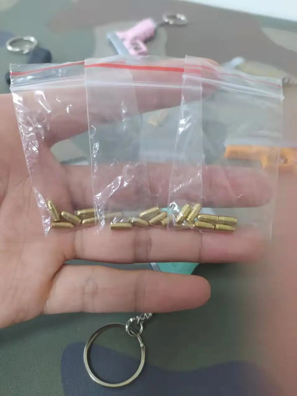 1:3 Scale Bullets for Mini Glock 17 Alloy Empire Glock 17 Bullets Accessories - Only Bullets
