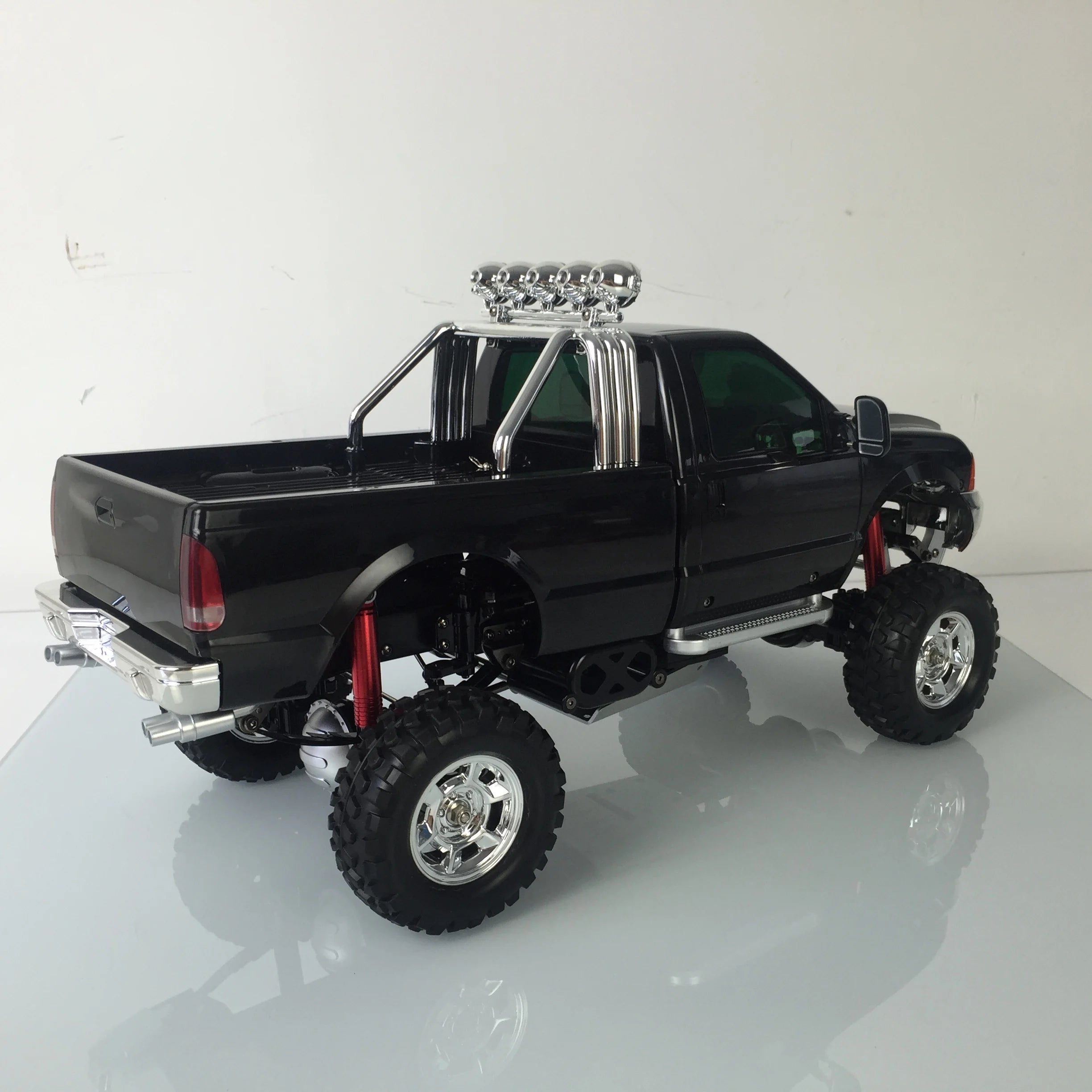 US Stock 1/10 HG P410 RC Pickup Truck 4*4 Rally Racing Crawler Car Model 2.4G Radio Motor ESC Outdoor Toy Model Gifts TH16939