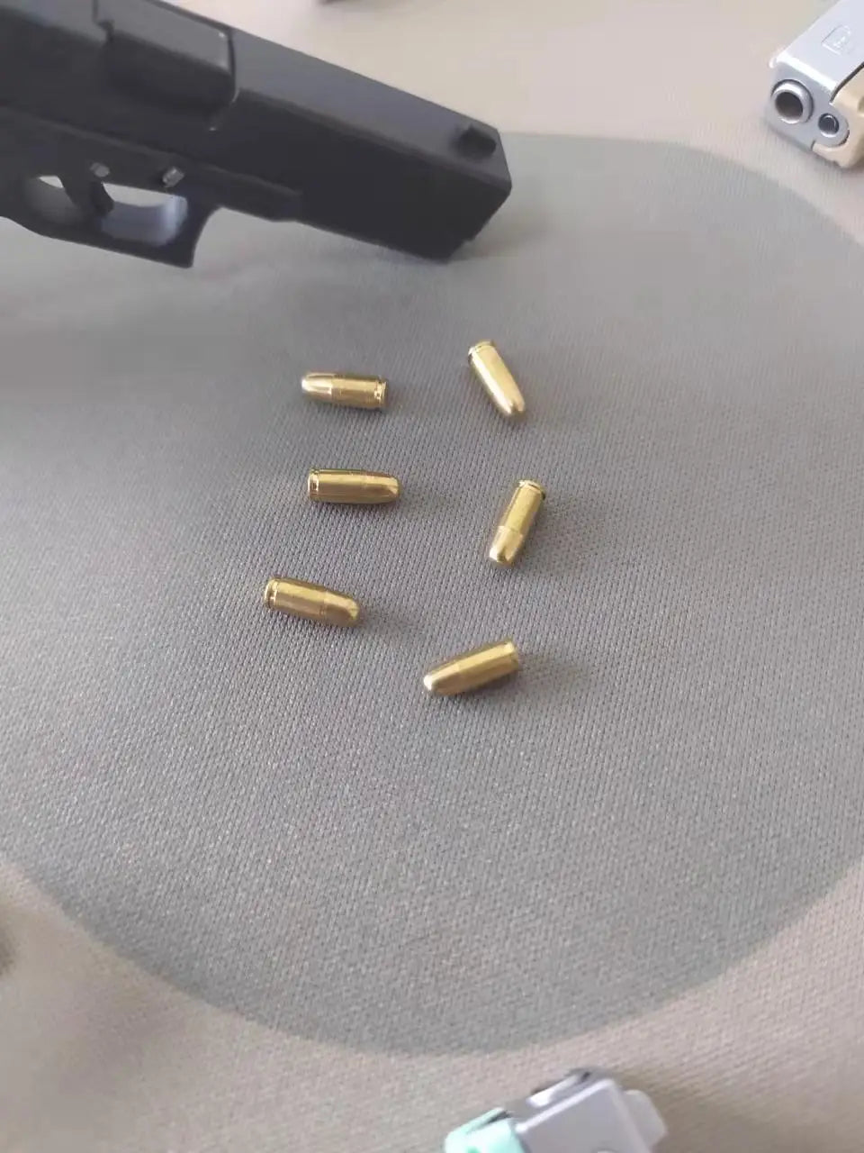 1:3 Scale Bullets for Mini Glock 17 Alloy Empire Glock 17 Bullets Accessories - Only Bullets