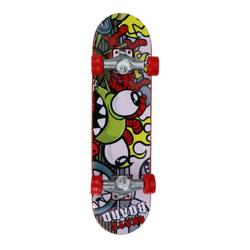Mini Skateboard Toy Finger Skateboard Shoes Toys Colorful Finger Skates Toys Mini Sneakers For Kids Boys Girls Finger Breakdance