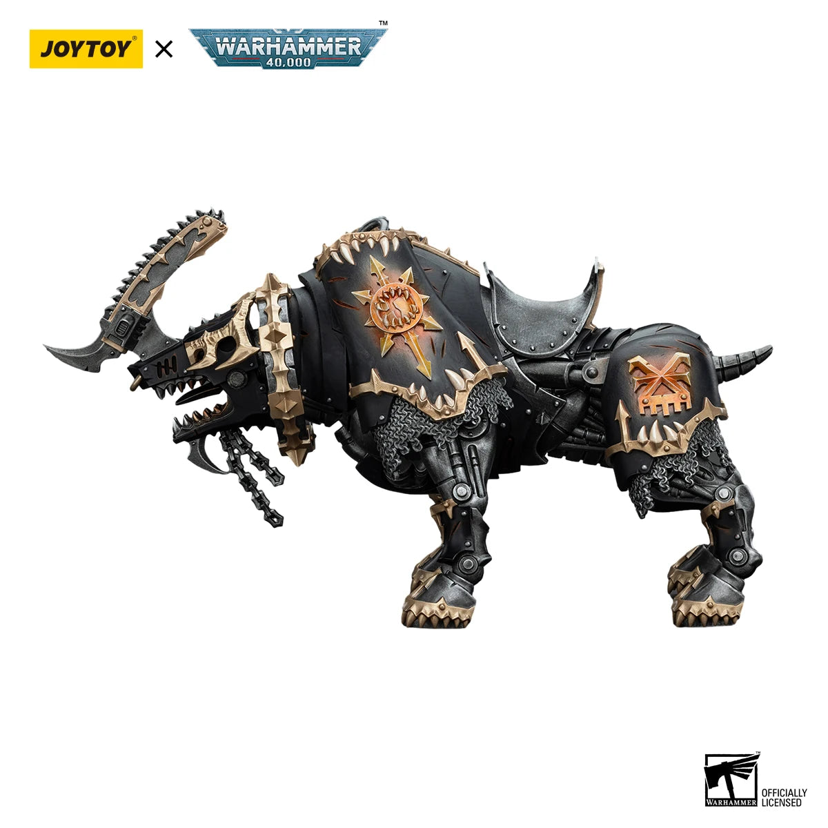 JOYTOY Warhammer 40k 1/18 Action Figures Anime 30cm World Eaters Lord Invocatus