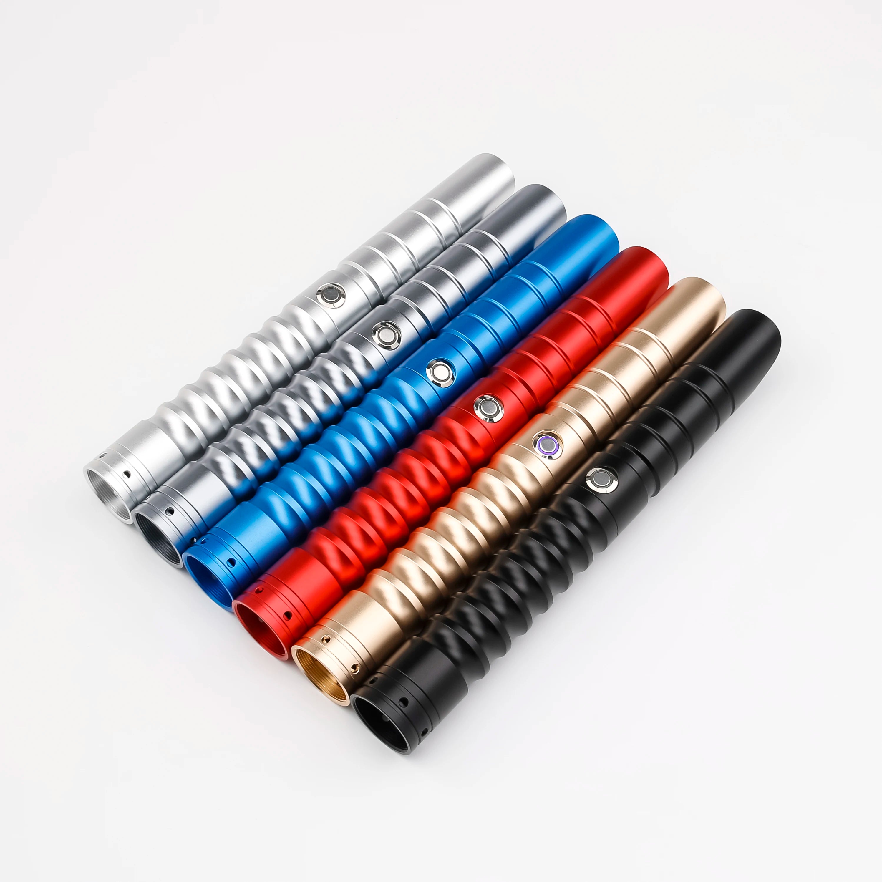 TXQ Fast shipping Lightsaber RGB Black Friday 12colors Combat Heavy Dueling Jedi Saber Sword Blaster Luminous Toy Laser Cosplay