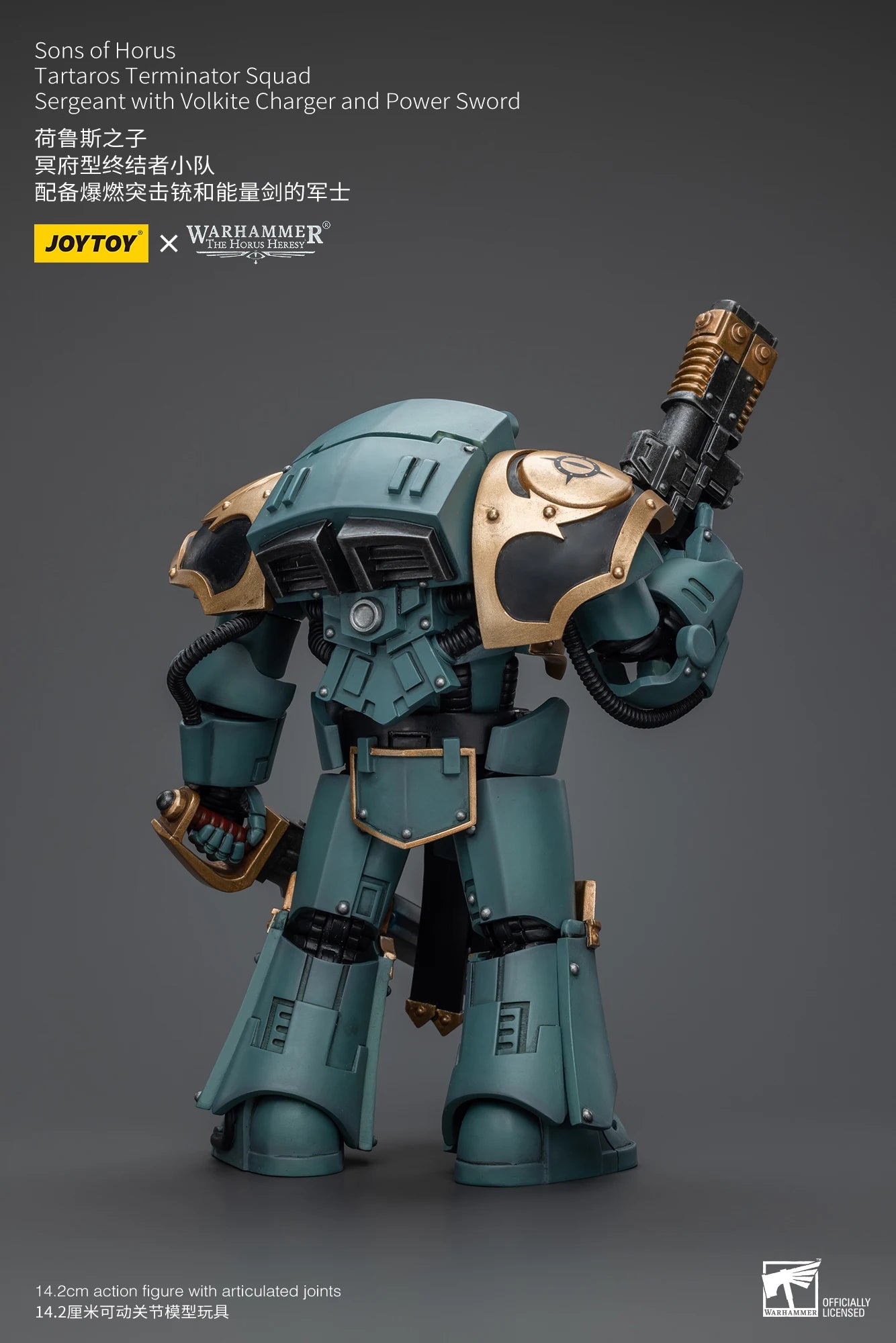 JOYTOY Warhammer 30K 1/18 Action Figures Sons Of Horus Tartaros Terminator Squad Collectibles Model