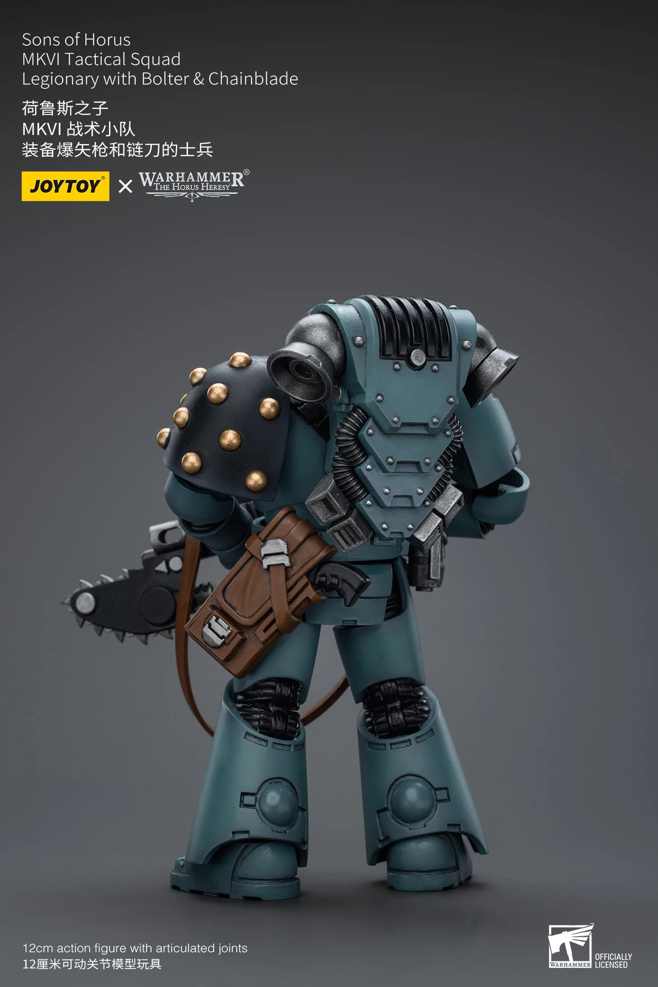JOYTOY Warhammer40K 1/18 6PCS Action Figures Sons of Horus MKVI Tactical Squad Dreadnought Anime Model