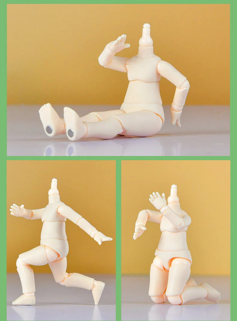 New YMY Body OB11 Bjd Body for GSC Head Obitsu 11 1/12BJD Doll Body Spherical Joint Doll Toy Replacement Hand Accessories