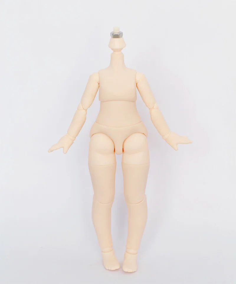 New Big 1/8BJD Body White Skin Ball Joint Body Doll Accessories Boy Girl Toy for BJD GSC doll head