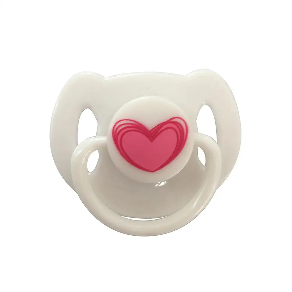 Doll Magnet Pacifier for 20-22inch Baby Dolls Cute Lovely Magnet Pacifier ABS Plastic Simulation Nipples Doll Accessory