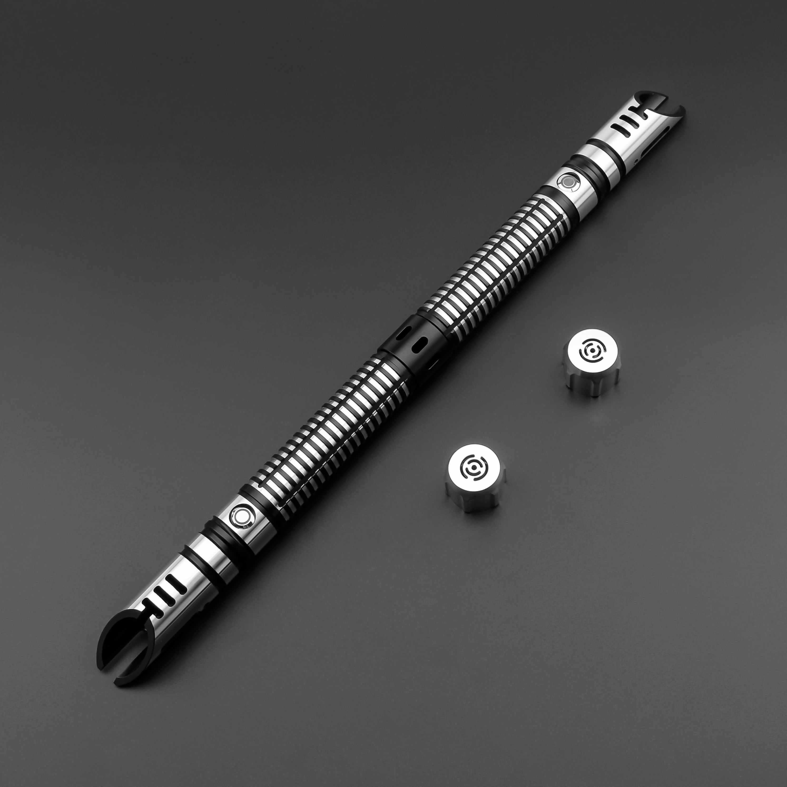 TXQSABER Neo Pixel Heavy Dueling RGB Lightsaber Metal Hilt Toys Cosplay Gift Laser Light Jedi Saber Swords