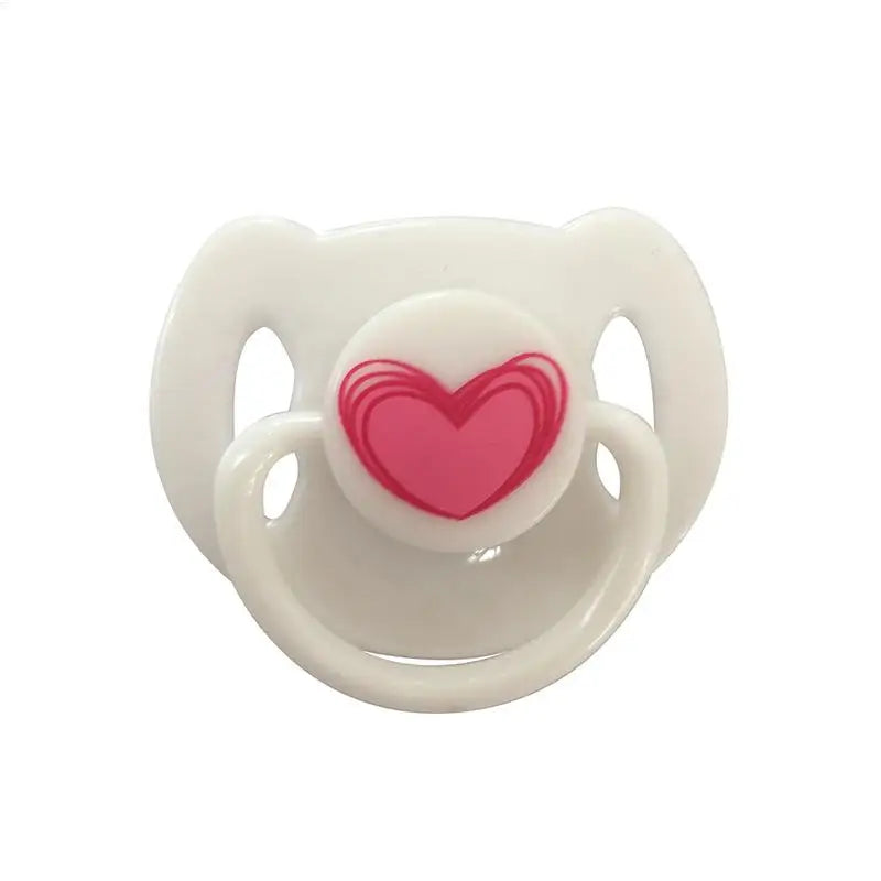 Doll Magnet Pacifier for 20-22inch Baby Dolls Cute Lovely Magnet Pacifier ABS Plastic Simulation Nipples Doll Accessory