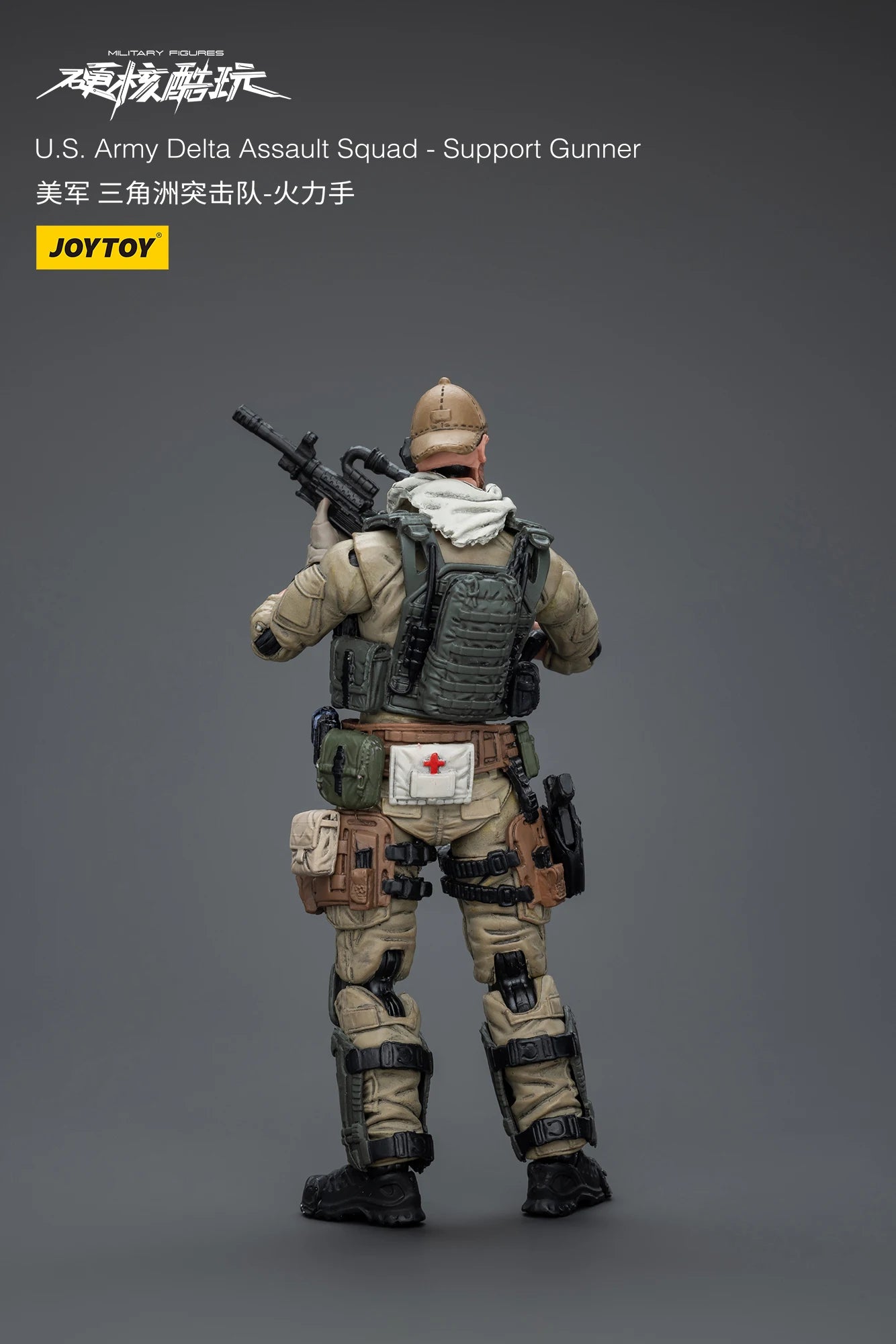 JOYTOY 1/18 Military Action Figures U.S.Army Delta Assault Squad Anime Figure Toys Collection Model Gift