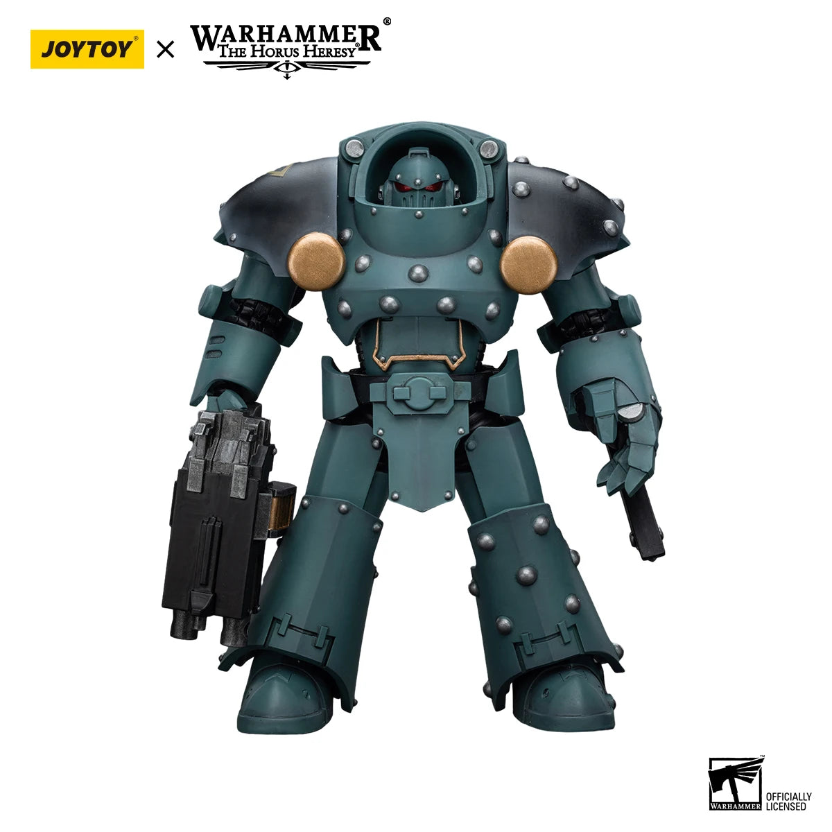 JOYTOY Warhammer 30K 1/18 Action Figures Sons Of Horus Tartaros Terminator Squad Collectibles Model