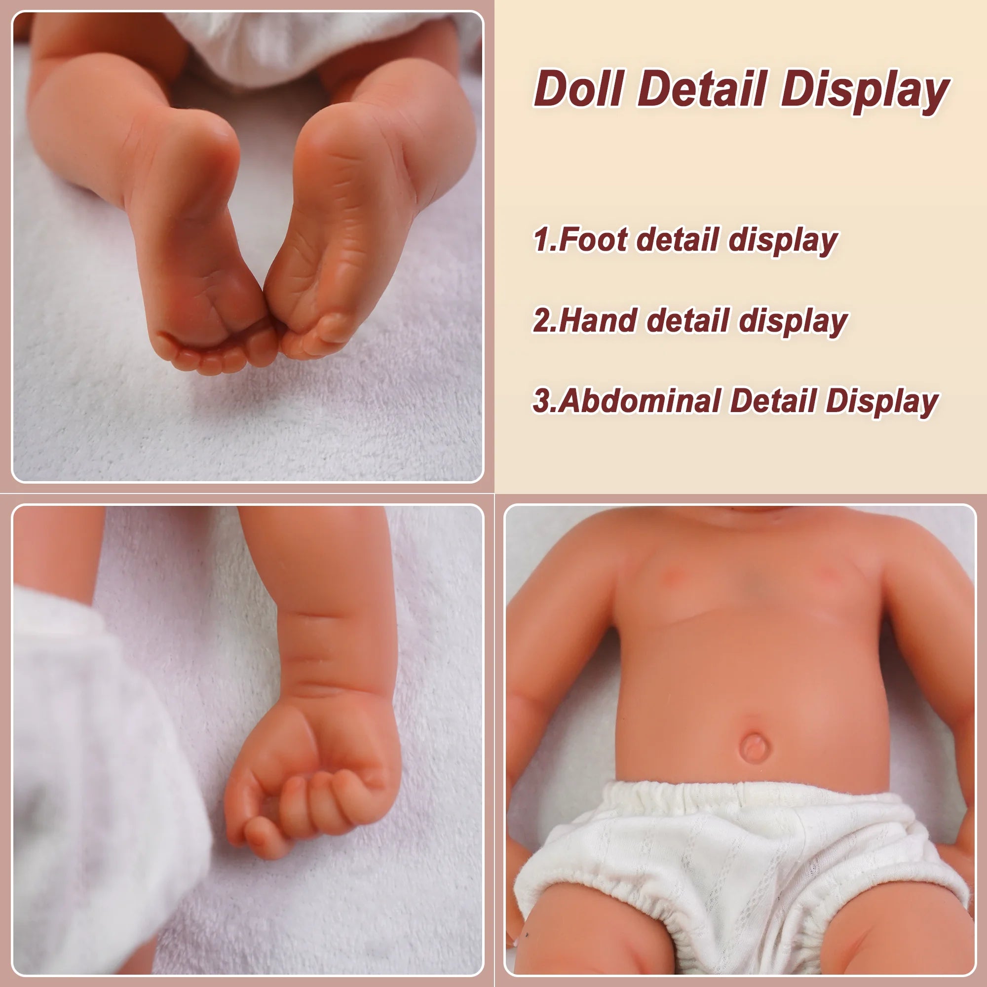 44cm full silicone reborn doll dressable dress up soft smooth girl 2.8kg